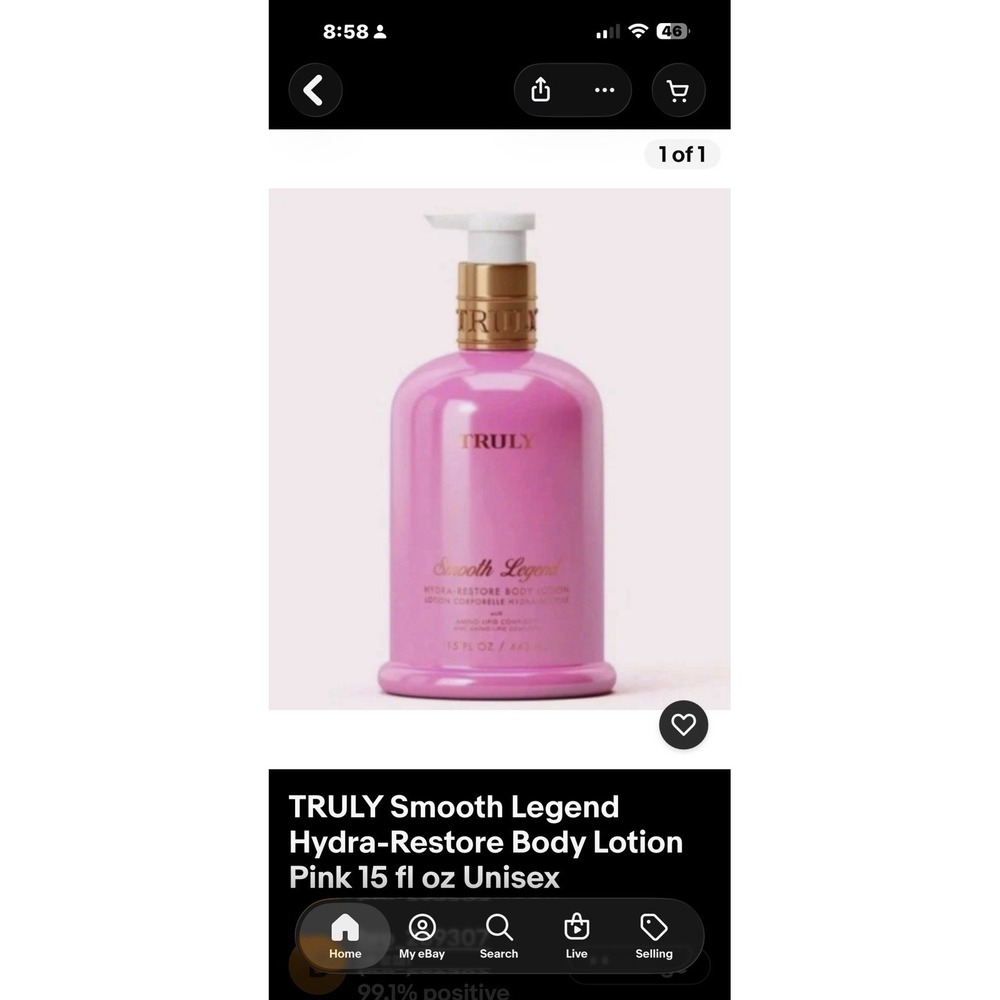 Truly - Smooth Legend - Hydra Restore Body Lotion - 15oz